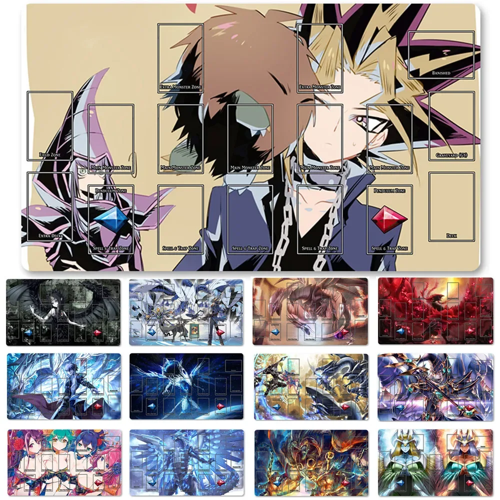 YuGiOh Playmat Blue-eyes Ultimate Dragon Dark Magician Duel Monsters Playmats, совместимые с OCG TCG + бесплатная сумка - 1956337
YuGiOh Playmat Blue-eyes Ultimate Dragon Dark Magician Duel Monsters Playmats, совместимые с OCG TCG + бесплатная сумка - 1956337