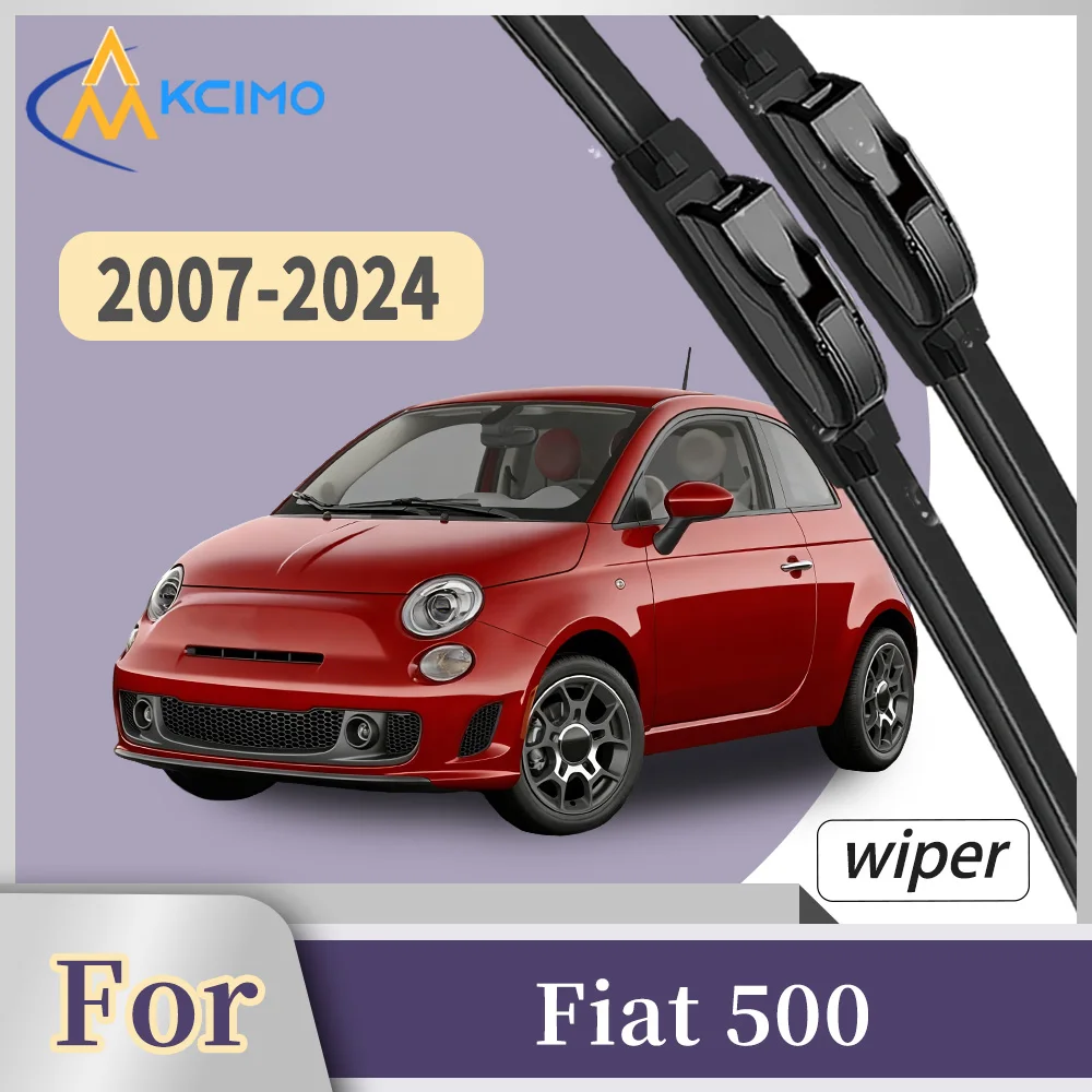 Premium Rubber Front Windscreen Wiper Blades For Fiat 500 312 2007-2024 Quiet Smooth Wiping Waterproof Windshield Kit 2Pcs
Premium Rubber Front Windscreen Wiper Blades For Fiat 500 312 2007-2024 Quiet Smooth Wiping Waterproof Windshield Kit 2Pcs