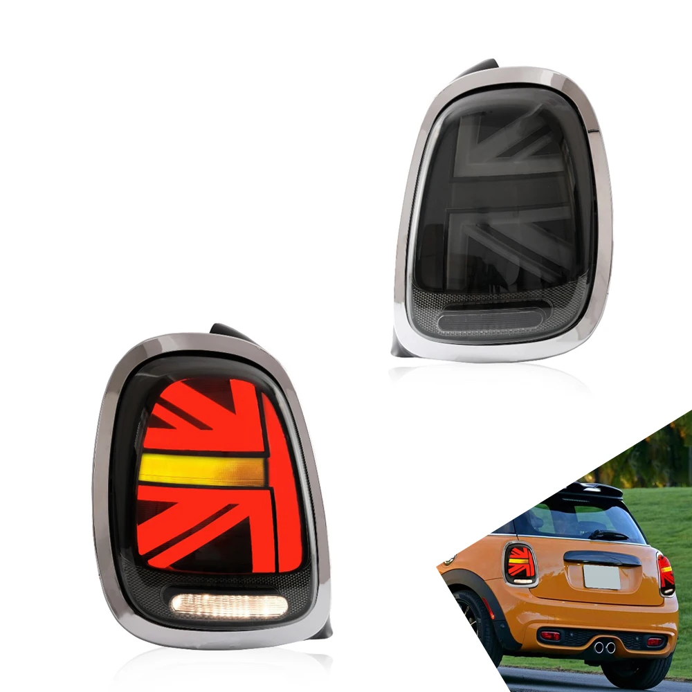 Taillights Assembly For BMW MINI F55 F56 F57 2014-2020 Smoked Chromed With Turn Signal Reverse DRL LED Lights Car Accessories
Taillights Assembly For BMW MINI F55 F56 F57 2014-2020 Smoked Chromed With Turn Signal Reverse DRL LED Lights Car Accessories
