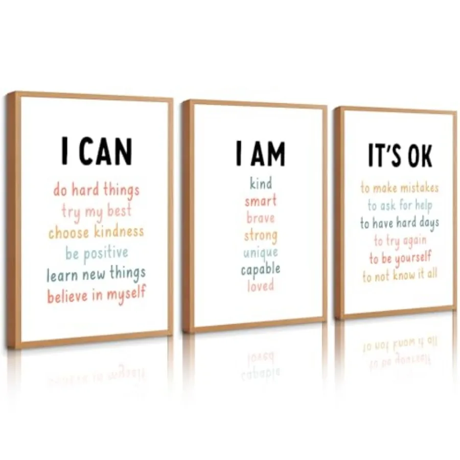 Affirmation Wall Art Positive Canvas Wall Decor Inspirational Quotes Wall Art Motivational Pictures Daily Affirmations Poster N
Affirmation Wall Art Positive Canvas Wall Decor Inspirational Quotes Wall Art Motivational Pictures Daily Affirmations Poster N