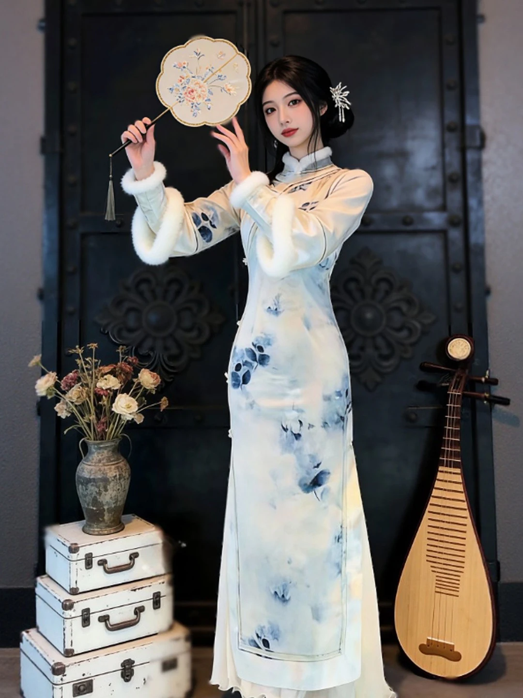 New Chinese Style National Trend Improved Dress Retro Gentle Print Slim Fit Wrap Spring 2026 Women's Fashion Dress
New Chinese Style National Trend Improved Dress Retro Gentle Print Slim Fit Wrap Spring 2026 Women's Fashion Dress