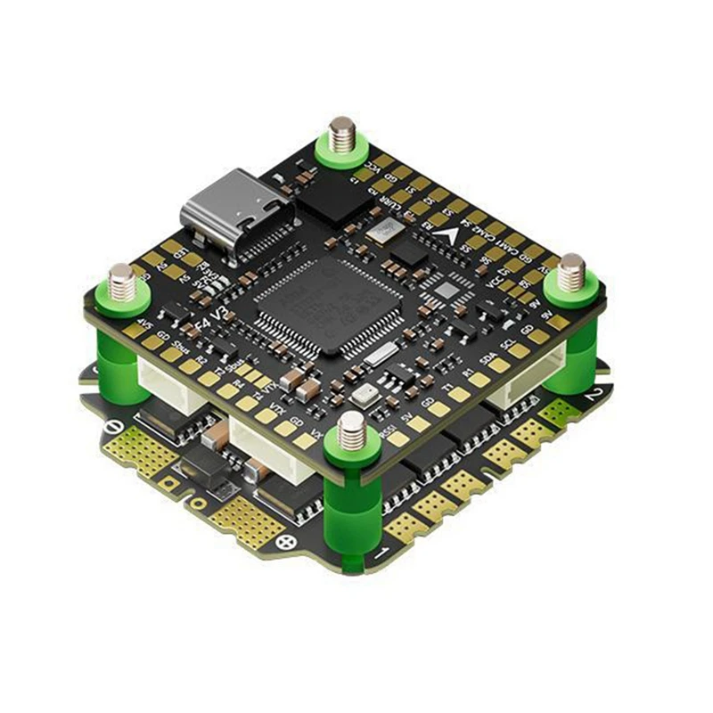 F465 V3 FC&ESC FPV Stack F405 Контроллер полета 65A AM32 ESC Double BEC для RC FPV Drone
F465 V3 FC&ESC FPV Stack F405 Контроллер полета 65A AM32 ESC Double BEC для RC FPV Drone