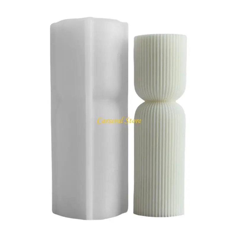 M4YF Striped Pillar Silicone Mould Aromatherapys Crafting Mould Jewelry Tool
M4YF Striped Pillar Silicone Mould Aromatherapys Crafting Mould Jewelry Tool