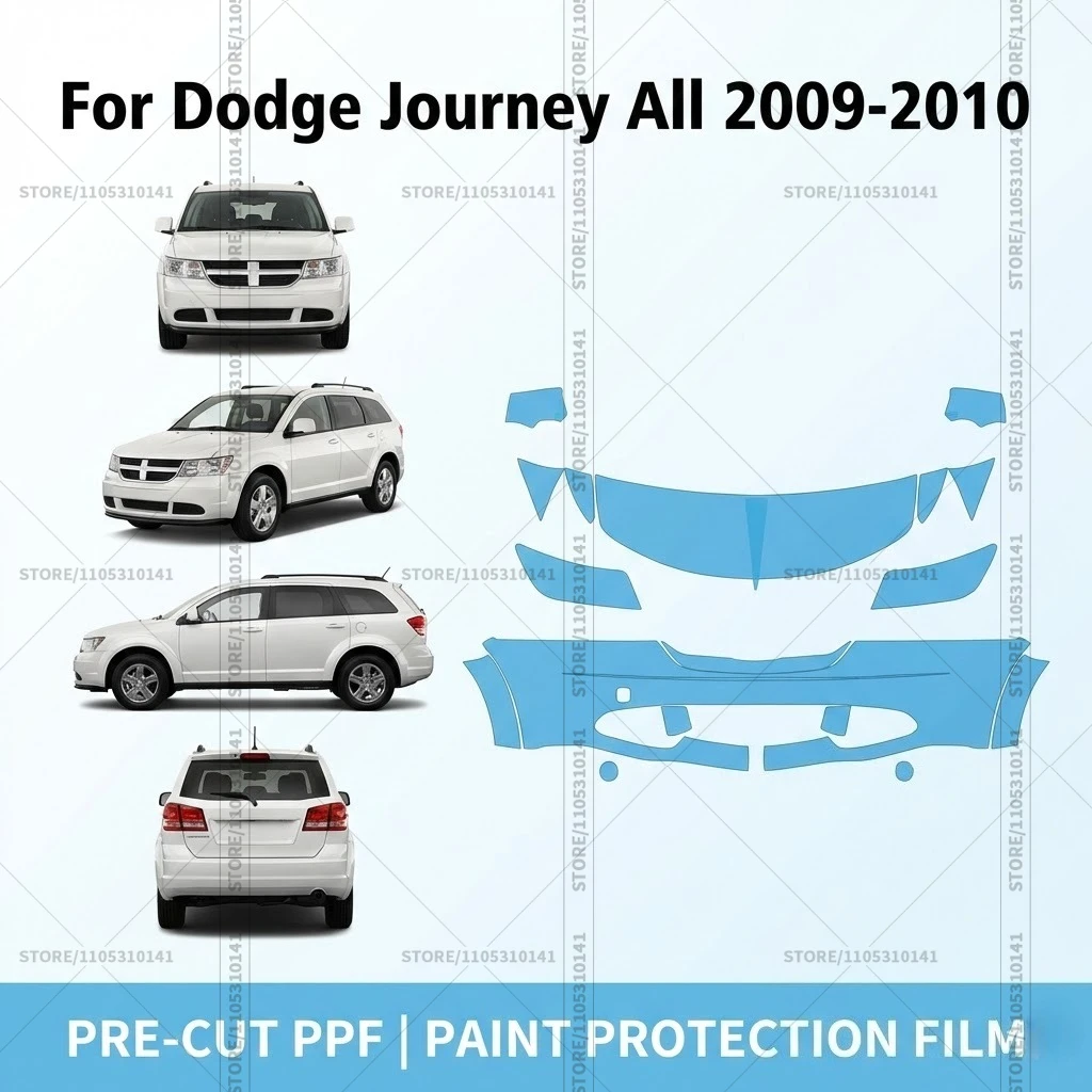 Предварительно нарезанная защитная пленка PPF, прозрачная автомобильная пленка, профессиональный комплект PPF для передней части автомобиля Dodge Journey, все модели 2009-2010 годов
Предварительно нарезанная защитная пленка PPF, прозрачная автомобильная пленка, профессиональный комплект PPF для передней части автомобиля Dodge Journey, все модели 2009-2010 годов