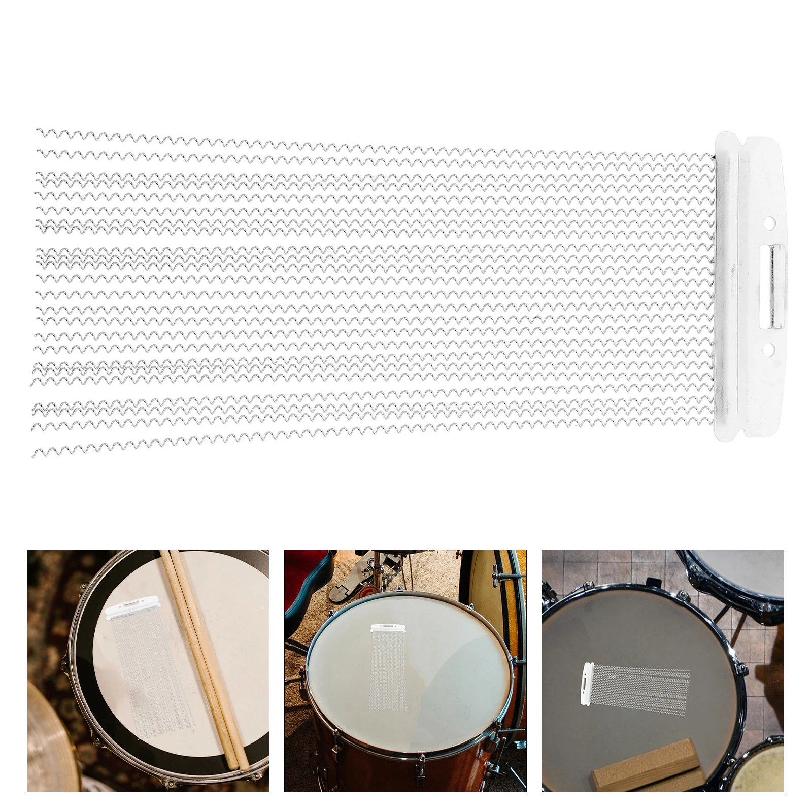 Metal Snare Wire Replacement Half Sand Belt for Box Drum Accessories Enhanced Sound Drum Supplies Tension Parts
Metal Snare Wire Replacement Half Sand Belt for Box Drum Accessories Enhanced Sound Drum Supplies Tension Parts