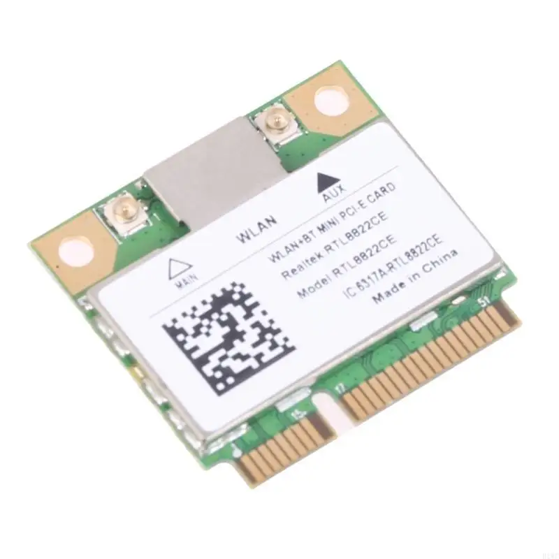 RTL8822CE 1200Mbps WiFi Card Bluetooth-compatible 5.0 Wireless Card 802.11ac
RTL8822CE 1200Mbps WiFi Card Bluetooth-compatible 5.0 Wireless Card 802.11ac
