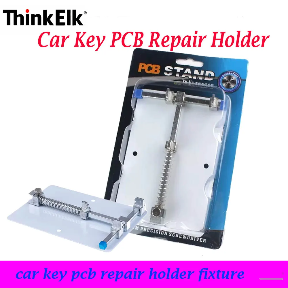 Locksmith-Exclusive Car Key PCB Repair Holder, Adjustable Stainless-Steel Soldering Jig for Precision Circuit Board Fixes
Locksmith-Exclusive Car Key PCB Repair Holder, Adjustable Stainless-Steel Soldering Jig for Precision Circuit Board Fixes