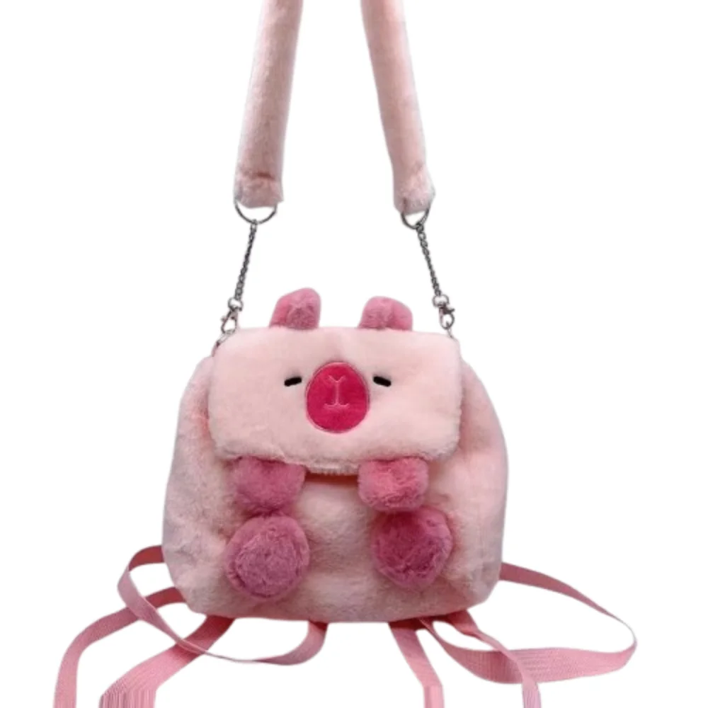 Kawaii Capybara Crossbody Bag Siamese Cat Large Capacity Plush Backpack Cartoon Animal Plush Bear Cartoon Shoulder Bag
Kawaii Capybara Crossbody Bag Siamese Cat Large Capacity Plush Backpack Cartoon Animal Plush Bear Cartoon Shoulder Bag