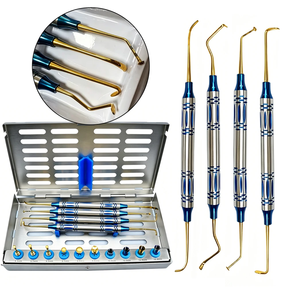 Professional Dental Sinus Lifting Instrument Set Including Elevation Drills and Bone Separator Tools
Professional Dental Sinus Lifting Instrument Set Including Elevation Drills and Bone Separator Tools