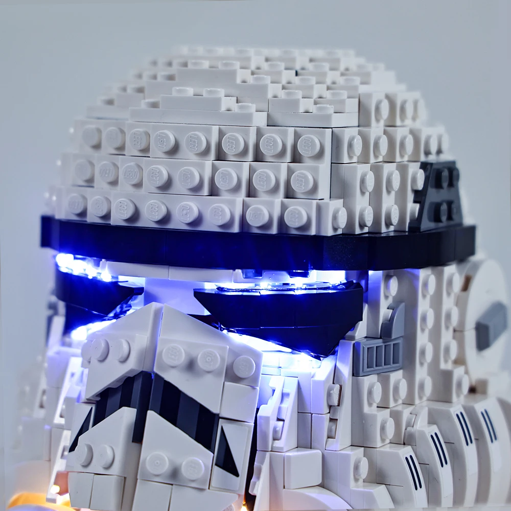 LED Light Kit For LEGO 75276 Stormtrooper Helmet Lighting Set DIY Toys Set (Not Included Building Blocks)
LED Light Kit For LEGO 75276 Stormtrooper Helmet Lighting Set DIY Toys Set (Not Included Building Blocks)