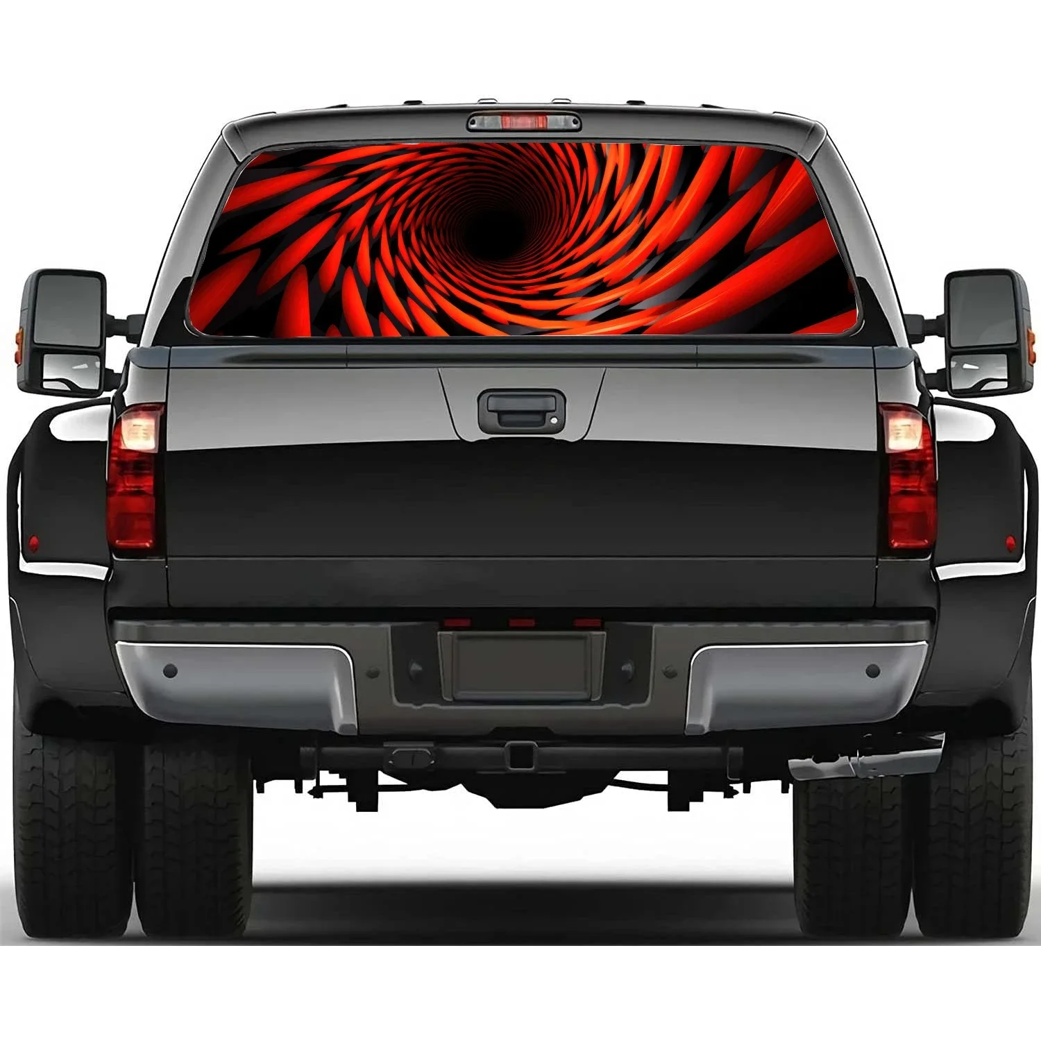 Abstract 3D Vortex Car Rear Window Decal Fit Pickup,Truck,Car Universal See Through Perforated Back Windows Vinyl Sticker
Abstract 3D Vortex Car Rear Window Decal Fit Pickup,Truck,Car Universal See Through Perforated Back Windows Vinyl Sticker
