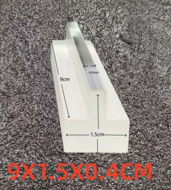 ACF 9X1.5X0.4CM Quartz Rod for LCD Screen Maintenance Equipment Cutting Head Base, Quartz Crystal Dedicated TAB, Customizable
ACF 9X1.5X0.4CM Quartz Rod for LCD Screen Maintenance Equipment Cutting Head Base, Quartz Crystal Dedicated TAB, Customizable