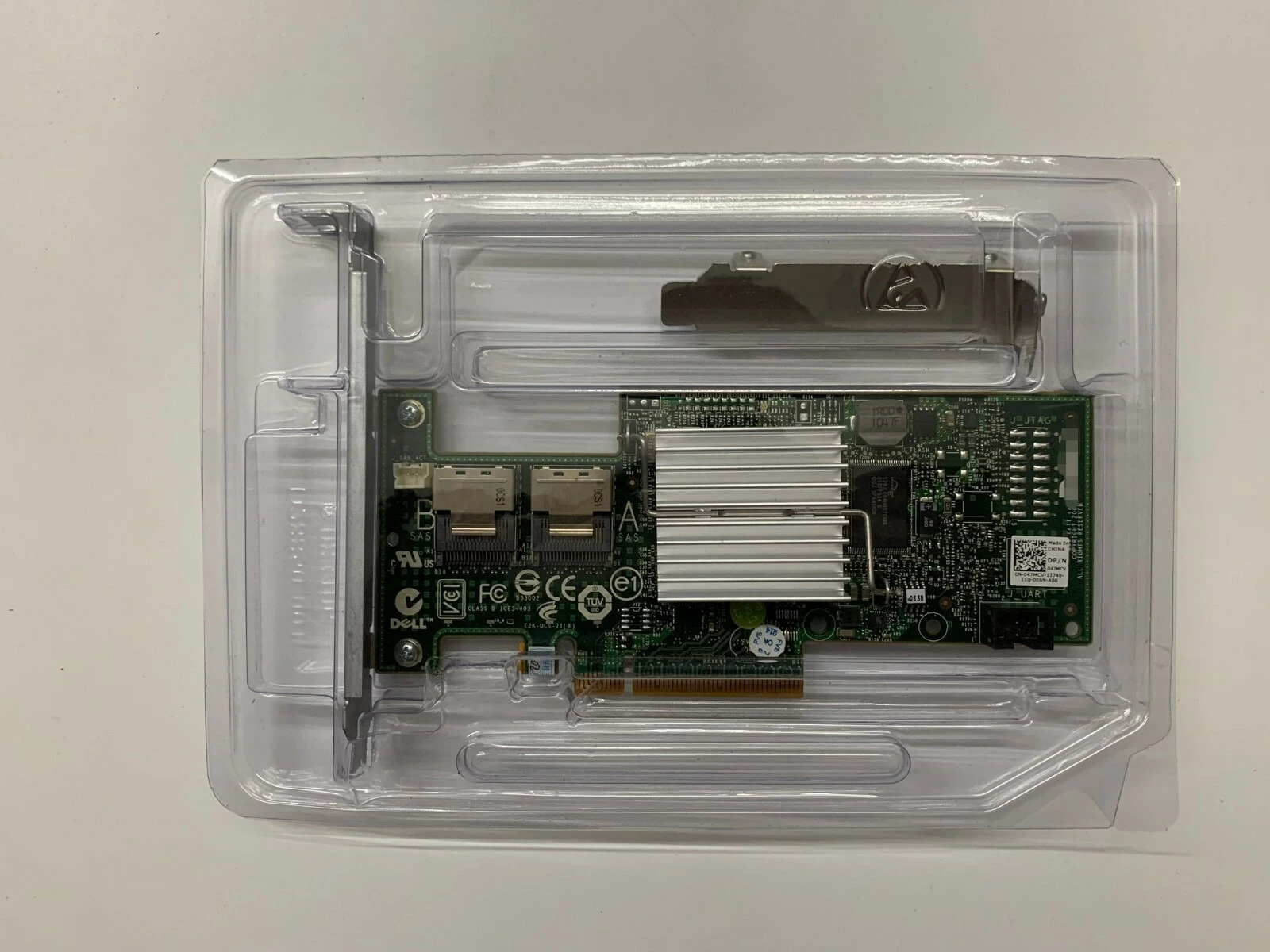 PERC 47MCV H200 6Gb PCI-e SAS SATA 8-Port Raid Controller 047MCV
PERC 47MCV H200 6Gb PCI-e SAS SATA 8-Port Raid Controller 047MCV