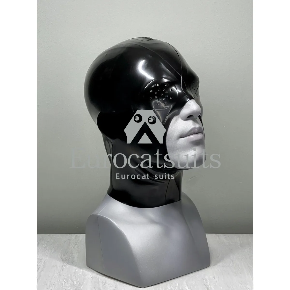 Latex Unisex Full Head Latex Rubber Mask Black Hoods Fetish Cosplay Mask Back Zipper
Latex Unisex Full Head Latex Rubber Mask Black Hoods Fetish Cosplay Mask Back Zipper