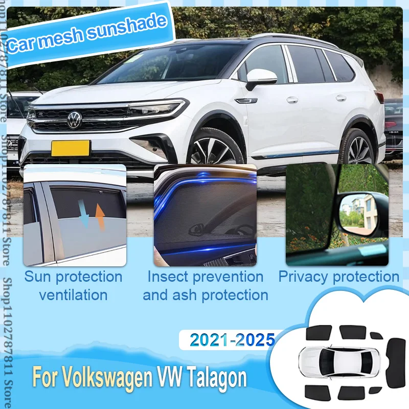 For Volkswagen VW Talagon 2021-2025 Car Mesh Shades Auto Accessories Window Sunshades Sunscreen Privacy Curtains Visors Mosquito
For Volkswagen VW Talagon 2021-2025 Car Mesh Shades Auto Accessories Window Sunshades Sunscreen Privacy Curtains Visors Mosquito