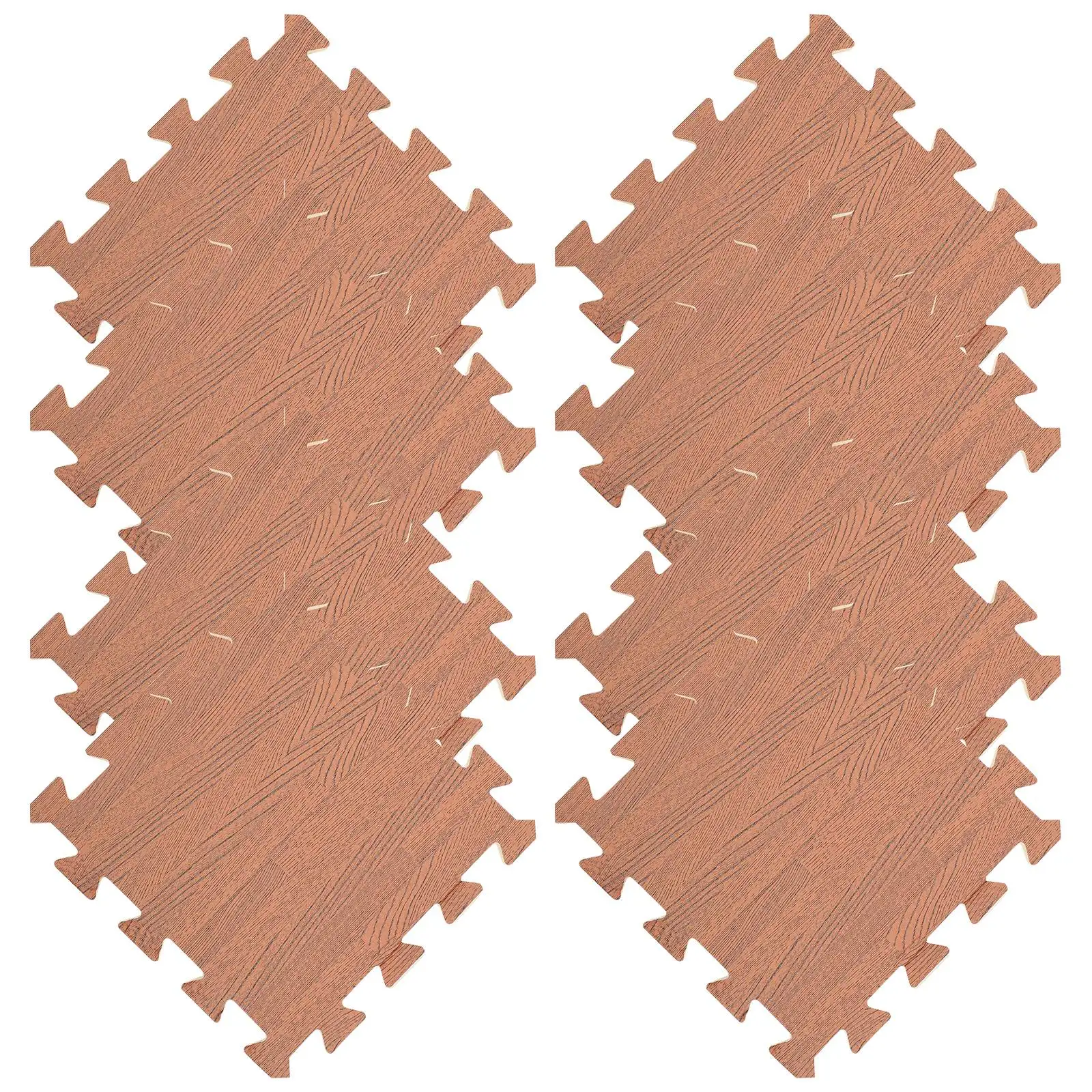 12 PCS Wood Grain Floor Mats Eco Friendly EVA Foam Puzzle Interlocking Tiles Soft Non Slip Yoga Gym Office
12 PCS Wood Grain Floor Mats Eco Friendly EVA Foam Puzzle Interlocking Tiles Soft Non Slip Yoga Gym Office