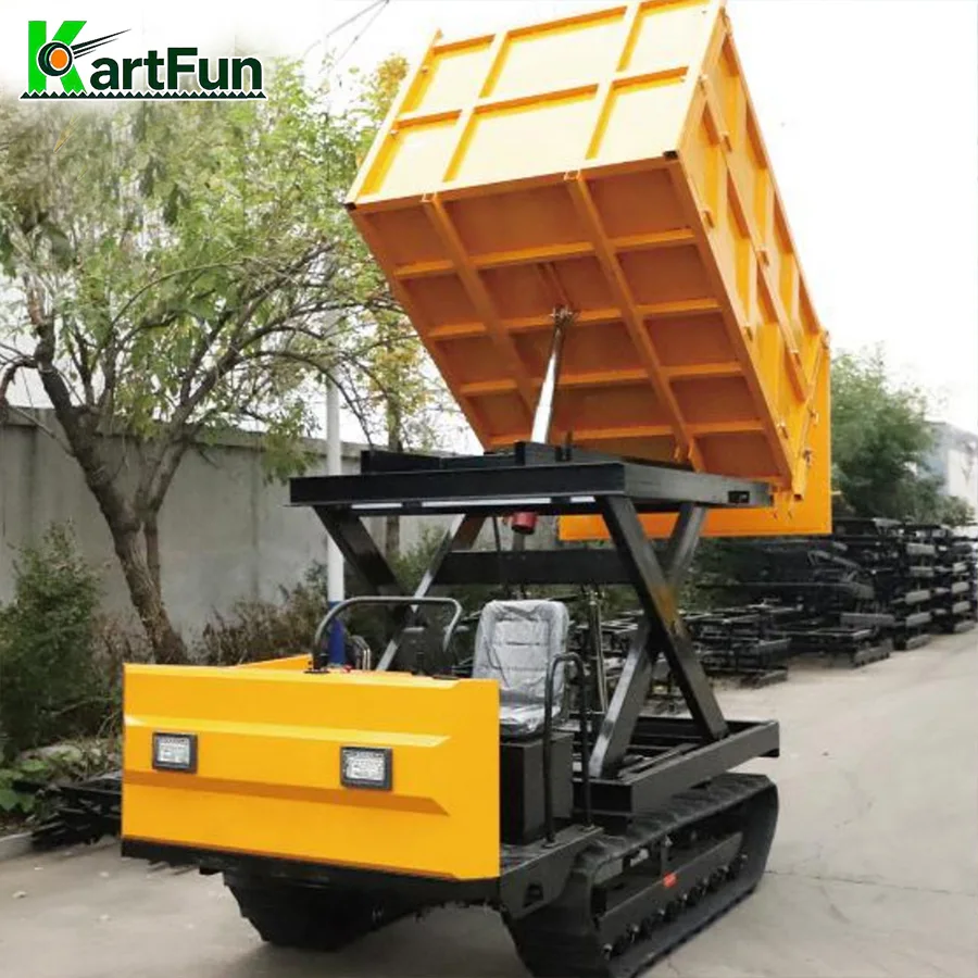 Heavy Duty Crawler Transporter 1.5 Ton 2 Ton 3 Ton Diesel Track Dumper Self Loading Dump Vehicle for Construction Site
Heavy Duty Crawler Transporter 1.5 Ton 2 Ton 3 Ton Diesel Track Dumper Self Loading Dump Vehicle for Construction Site
