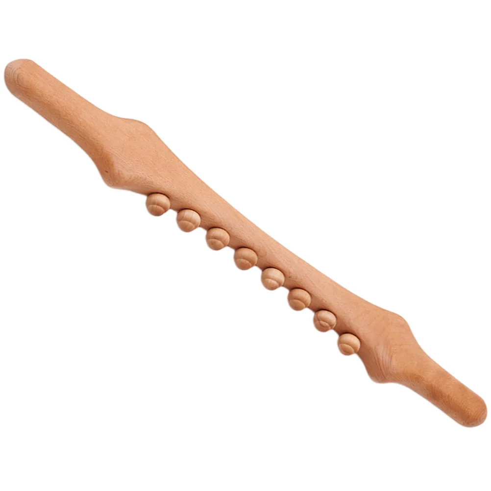 Wood Therapy Massage Stick 8 Beads Carbonized Acupoint Scraping Rod Foot Hand Body Massage Tools Smooth Surface Round Edges
Wood Therapy Massage Stick 8 Beads Carbonized Acupoint Scraping Rod Foot Hand Body Massage Tools Smooth Surface Round Edges