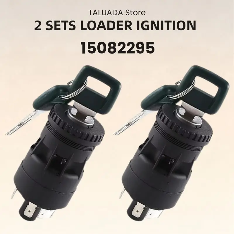2 SETS 15082295 Ignition For L60 L70 L80 L120 L150 L180 L220D Loader Star Switch with 2PCS Keys Starter HOTSALE
2 SETS 15082295 Ignition For L60 L70 L80 L120 L150 L180 L220D Loader Star Switch with 2PCS Keys Starter HOTSALE