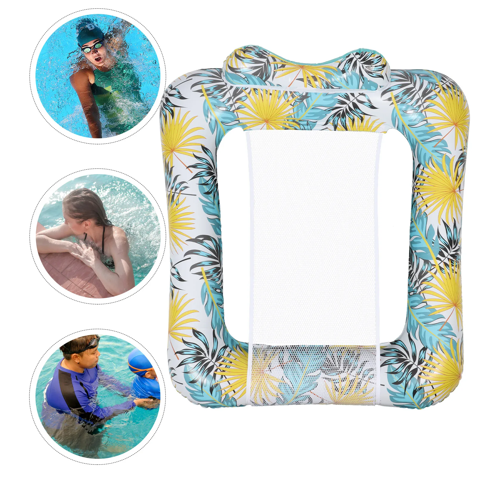 Inflatable Pool Float Square Mesh Hammock Chair Adults PVC Foldable Breathable Outdoor Recliner Water Lounger Pool Party Supply
Inflatable Pool Float Square Mesh Hammock Chair Adults PVC Foldable Breathable Outdoor Recliner Water Lounger Pool Party Supply