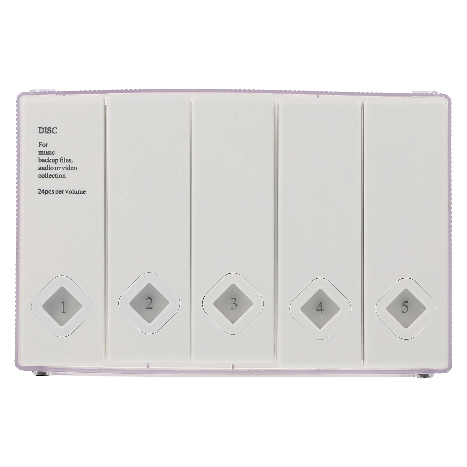 CD Case Large Capacity Disc Box Organizer Storage Rack White Cases for Compact Discs
CD Case Large Capacity Disc Box Organizer Storage Rack White Cases for Compact Discs