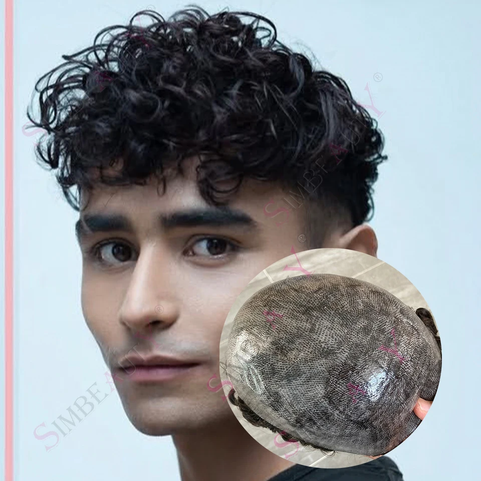 Мужской парик-накладка 22 мм, натуральный, с эффектом вьющихся волос, незаметный, из европейских натуральных волос, цвет 1B20 (серо-коричневый), прочный, с основой из полиуретана, имитирующий кожу головы.
Мужской парик-накладка 22 мм, натуральный, с эффектом вьющихся волос, незаметный, из европейских натуральных волос, цвет 1B20 (серо-коричневый), прочный, с основой из полиуретана, имитирующий кожу головы.