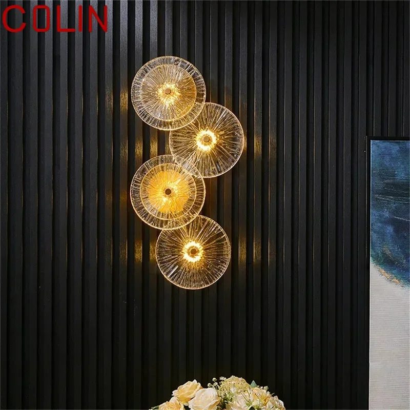 COLIN Postmodern Sconces Lamp Luxury Creative Round Design LED Indoor Light Fixtures Wall Mount
COLIN Postmodern Sconces Lamp Luxury Creative Round Design LED Indoor Light Fixtures Wall Mount