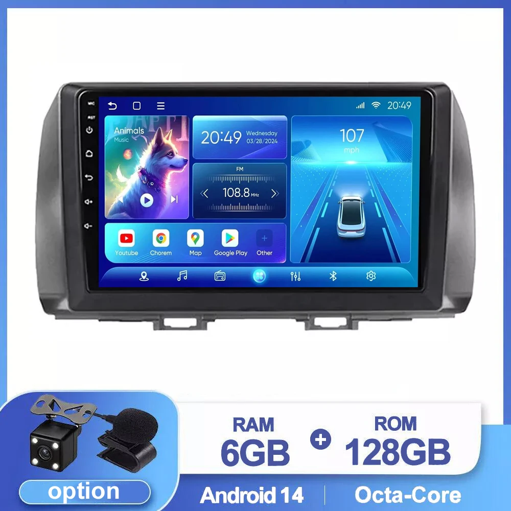 Android 14 авто Carplay автомобильное радио мультимедиа для Toyota BB 2 Daihatsu Materia 2005-2016 GPS-навигация 2 din стерео 4G Wi-Fi
Android 14 авто Carplay автомобильное радио мультимедиа для Toyota BB 2 Daihatsu Materia 2005-2016 GPS-навигация 2 din стерео 4G Wi-Fi