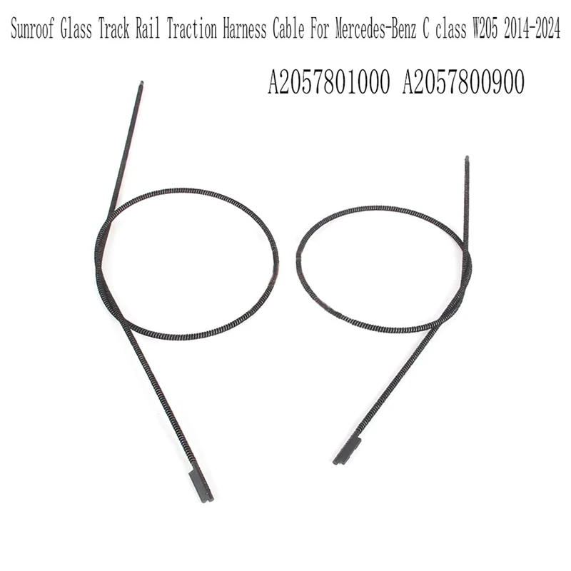 A2057801000 Sunroof Glass Track Rail Traction Harness Cable For Mercedes-Benz C Class W205 2014-2024 A2057800900
A2057801000 Sunroof Glass Track Rail Traction Harness Cable For Mercedes-Benz C Class W205 2014-2024 A2057800900