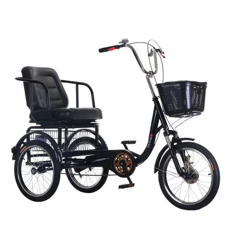 Large seat pedal tricycle single light exercise oil brake front and rear movement seat adult pedal tricycle
Large seat pedal tricycle single light exercise oil brake front and rear movement seat adult pedal tricycle