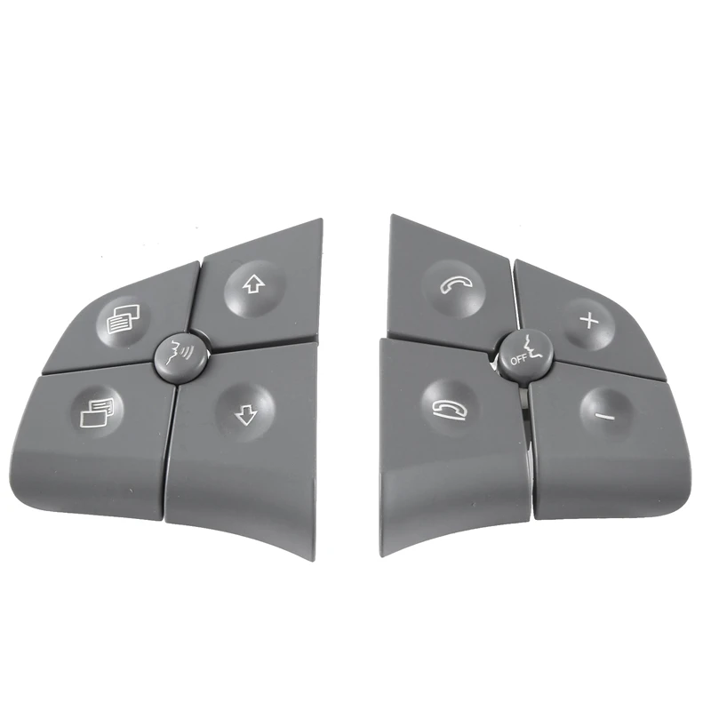 Grey 5 Keys Steering Wheel Button Multi-Function Switch Button Switch Button Replacement Accessories For Mercedes-Benz ML GL B R
Grey 5 Keys Steering Wheel Button Multi-Function Switch Button Switch Button Replacement Accessories For Mercedes-Benz ML GL B R