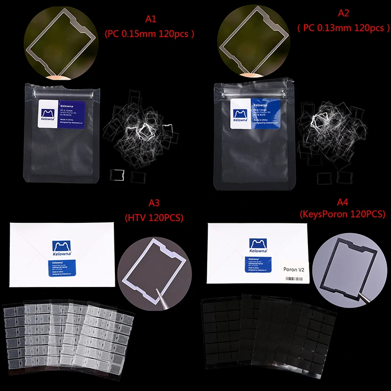 120pcs/pack Kelowna clear MX switch film for mechanical keyboard HTV shaft film
120pcs/pack Kelowna clear MX switch film for mechanical keyboard HTV shaft film