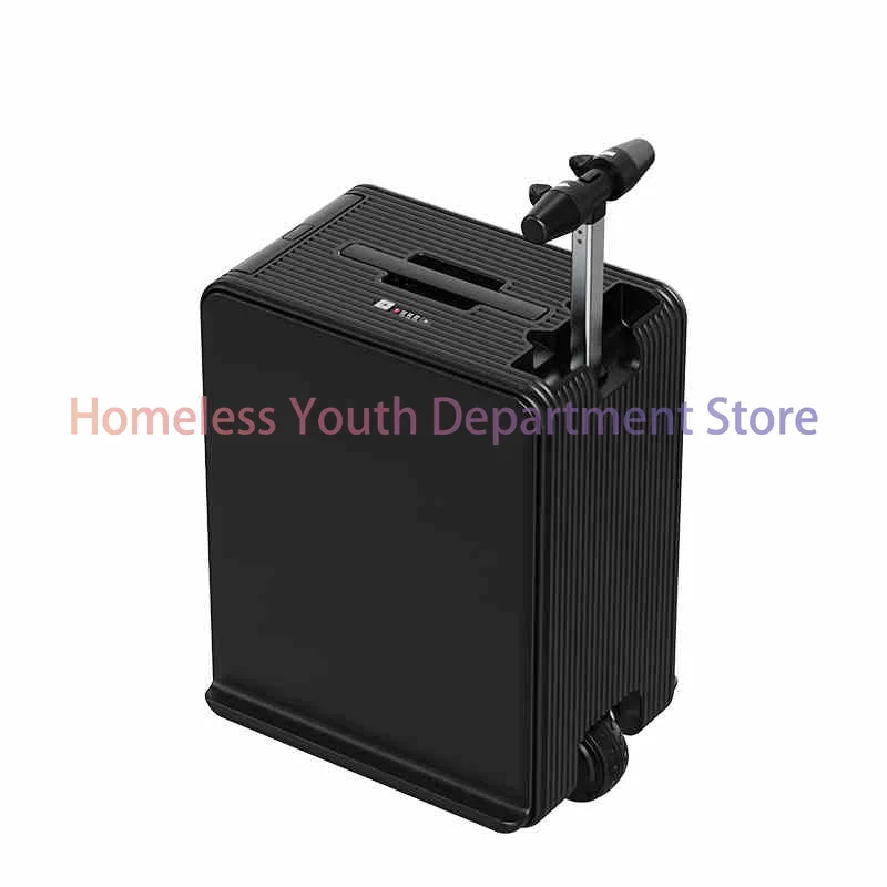 Роскошный 20-дюймовый черный багаж, умный велосипедный электрический багаж
Роскошный 20-дюймовый черный багаж, умный велосипедный электрический багаж