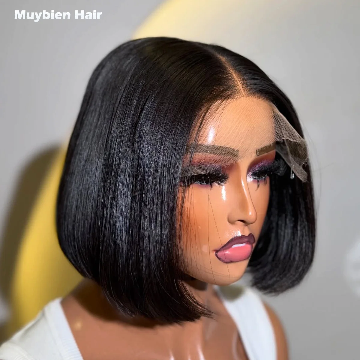 Wear and Go Gluless Wig Human Hair 350 Density 13x4 HD Lace Front Bob Wig 6" Natural Black Bone Straight Bob Wig for Black Woman
Wear and Go Gluless Wig Human Hair 350 Density 13x4 HD Lace Front Bob Wig 6" Natural Black Bone Straight Bob Wig for Black Woman