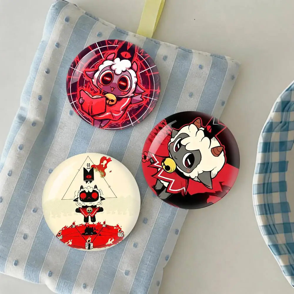 C-Cult of the L-Lamb-B Game Badge Creative Pins Brooch for Bag Clothes Hat Decor Gifts Fans Collect
C-Cult of the L-Lamb-B Game Badge Creative Pins Brooch for Bag Clothes Hat Decor Gifts Fans Collect