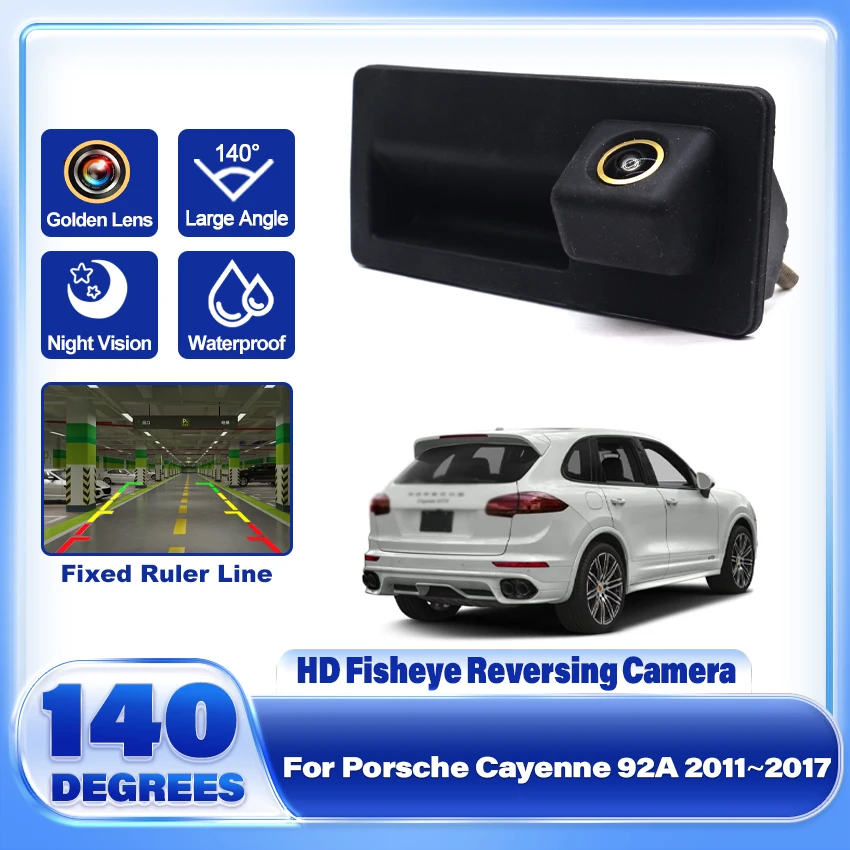 Car Trunk Handle Camera For Porsche Cayenne 92A 2011~2013 2014 2015 2016 2017 Car Rear view Reverse Camera HD CCD Night Vision
Car Trunk Handle Camera For Porsche Cayenne 92A 2011~2013 2014 2015 2016 2017 Car Rear view Reverse Camera HD CCD Night Vision