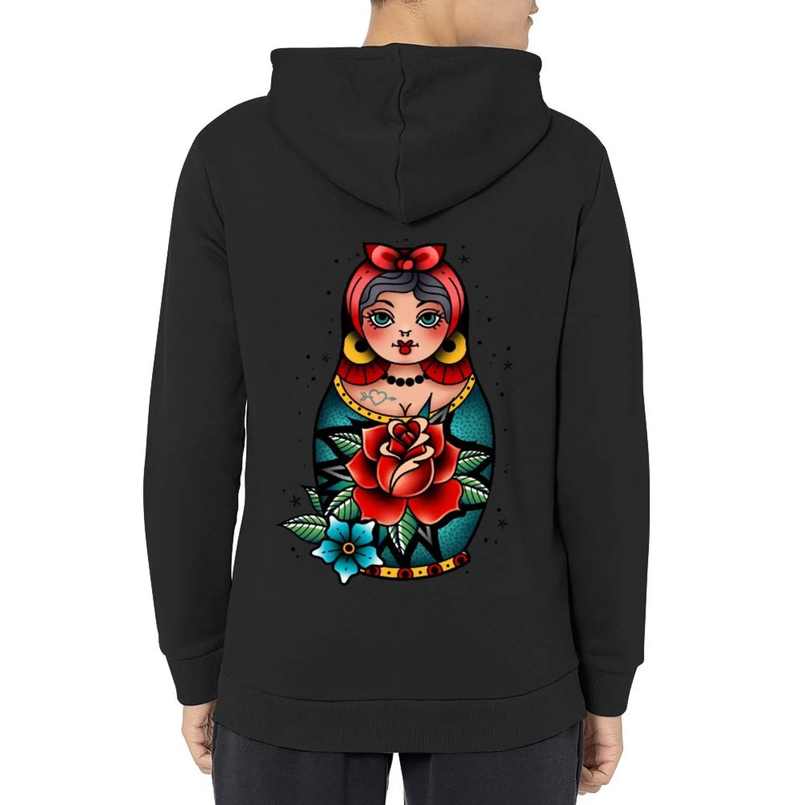 traditional old school tattoo russian doll matryoshka Hoodie autumn clothes male clothes blouse hoodie men
traditional old school tattoo russian doll matryoshka Hoodie autumn clothes male clothes blouse hoodie men