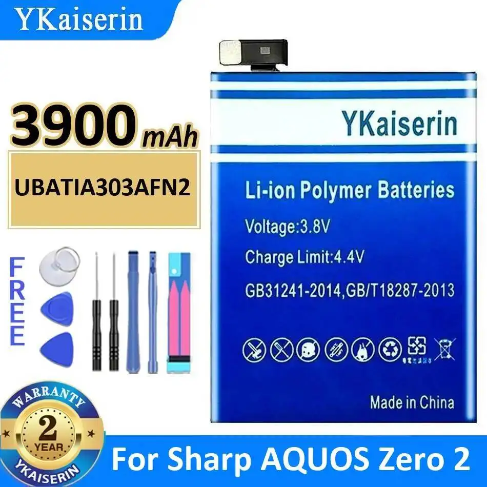 Mobile Phone Battery For Sharp Aquos Zero 2 Safe UBATIA303AFN2 3900mAh Premium Replacement
Mobile Phone Battery For Sharp Aquos Zero 2 Safe UBATIA303AFN2 3900mAh Premium Replacement