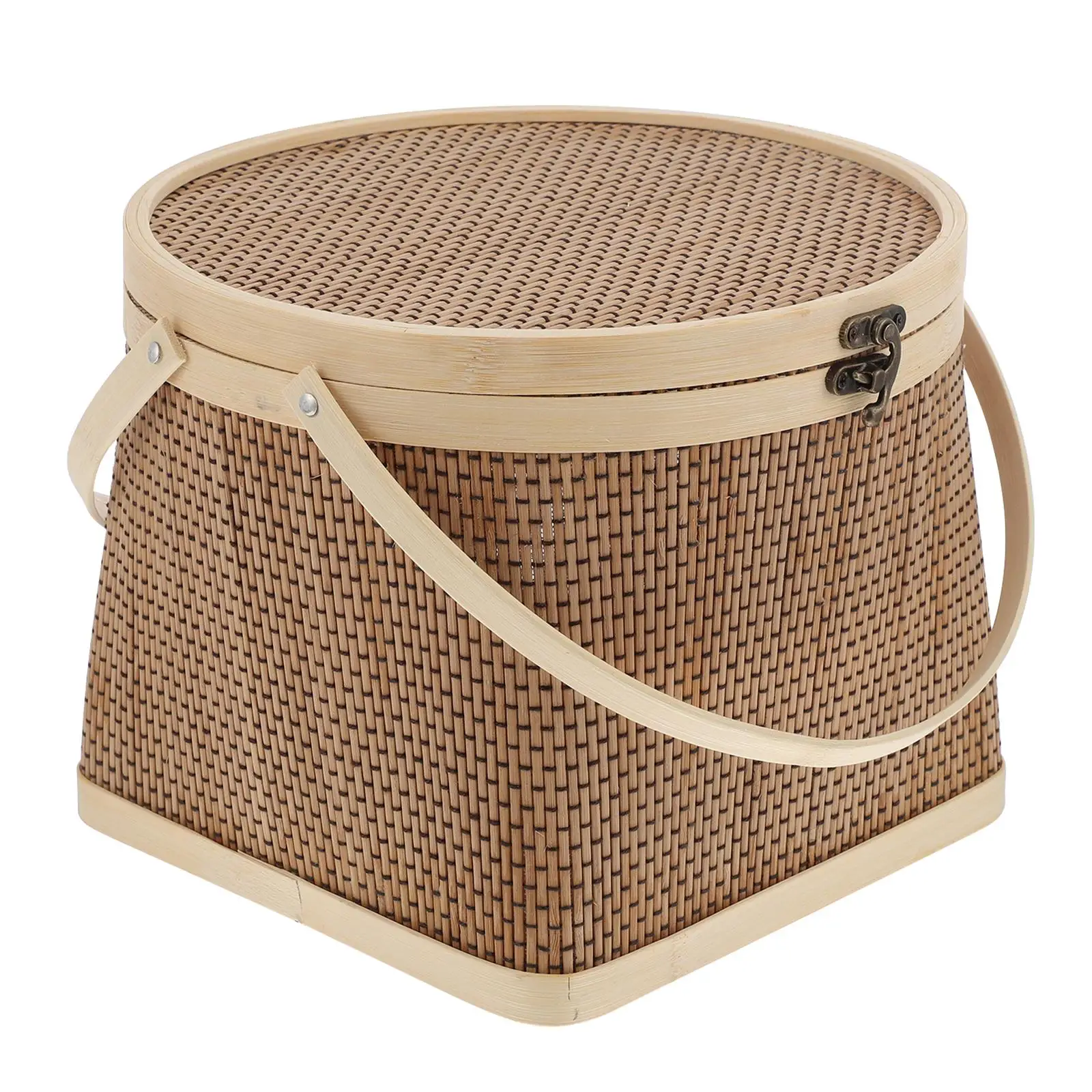Bamboo Basket Premium Retro Gift Packaging Candy Weddings Bridal Showers Anniversary Portable Storage Handwoven
Bamboo Basket Premium Retro Gift Packaging Candy Weddings Bridal Showers Anniversary Portable Storage Handwoven
