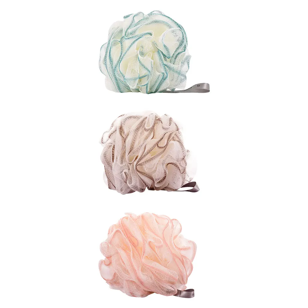 3pcs Bathing Sponge Green Pink Brown Shower Exfoliating Body Scrub Hanging Bath Ball Foaming Balls Bathroom Supplies
3pcs Bathing Sponge Green Pink Brown Shower Exfoliating Body Scrub Hanging Bath Ball Foaming Balls Bathroom Supplies