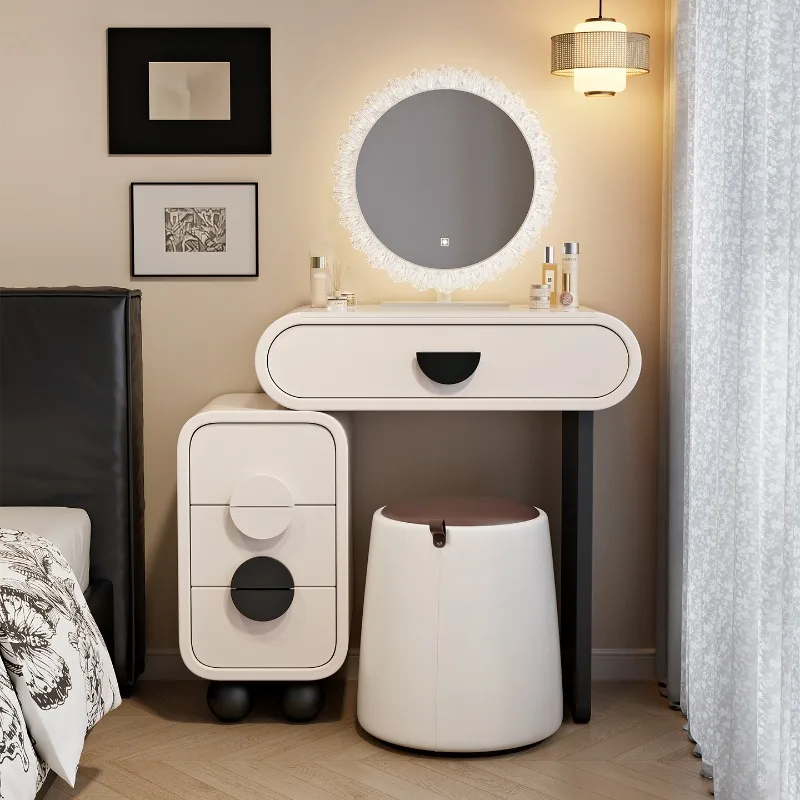 White Makeup Dressing Table Mobile Living Room Modern Girl Beauty Cosmetics Vanity Table Organizer Penteadeira Home Furniture
White Makeup Dressing Table Mobile Living Room Modern Girl Beauty Cosmetics Vanity Table Organizer Penteadeira Home Furniture
