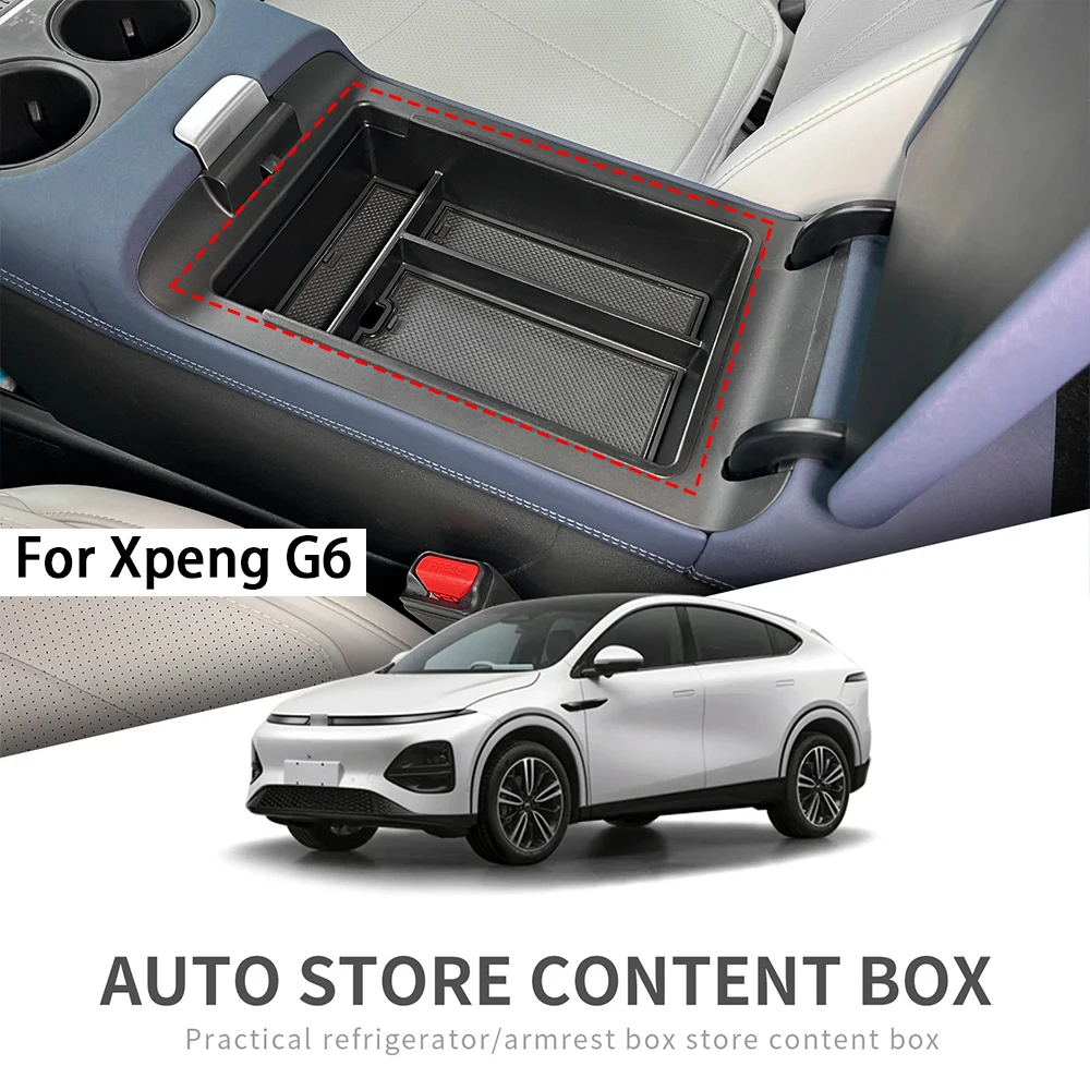 For Xpeng G6 Car Center Console Tray Armrest Car Interior Storage Box Organizer Interior Accessories Stowing Tidying Black
For Xpeng G6 Car Center Console Tray Armrest Car Interior Storage Box Organizer Interior Accessories Stowing Tidying Black