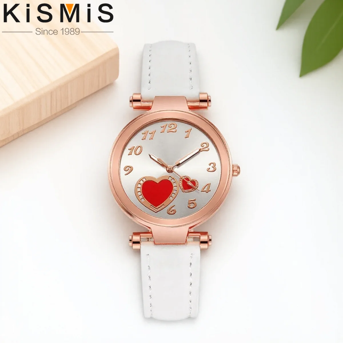 Women Peach Heart Design Quartz Watch Frosted Leather Strap Fashion Ladies Wristwatch Casual Dress Watch for Women Gift
Women Peach Heart Design Quartz Watch Frosted Leather Strap Fashion Ladies Wristwatch Casual Dress Watch for Women Gift