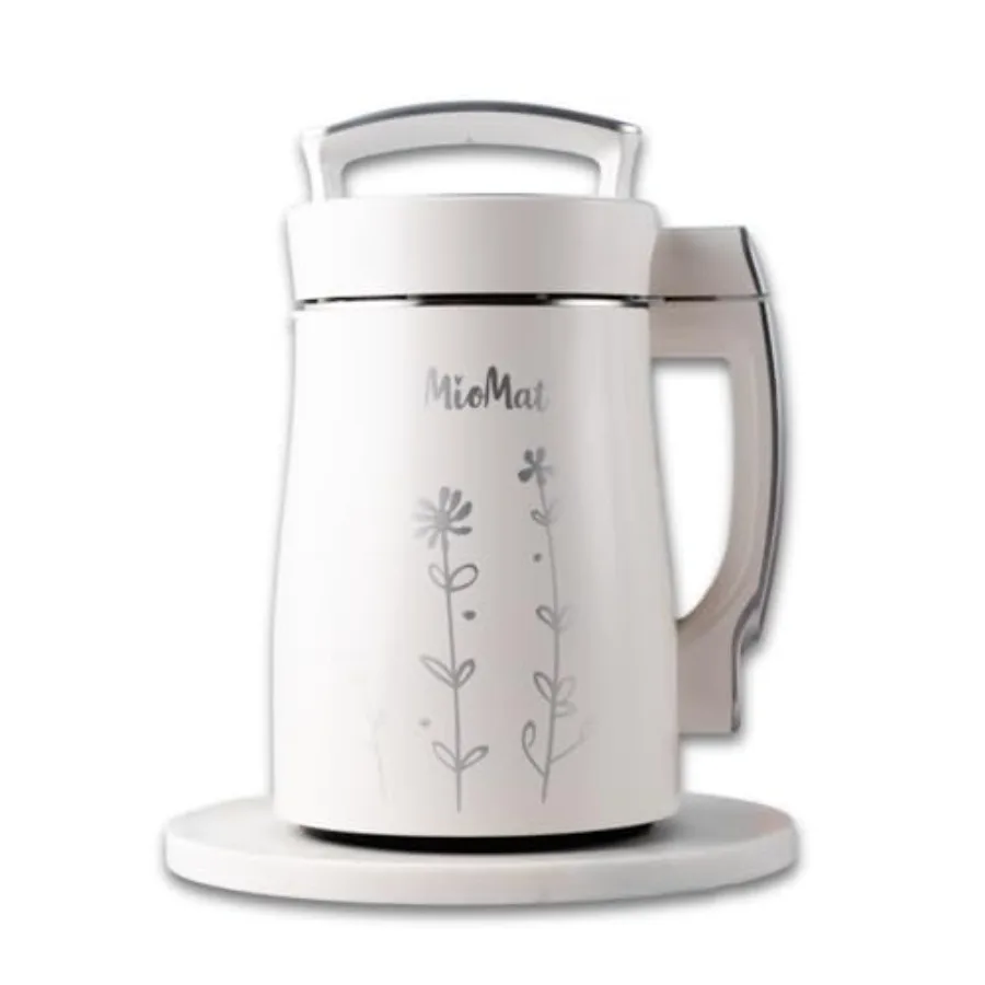 8in1 Plant Based Milk Maker for Home Use: Stainless Steel, White, One-Touch Automatic Operation to Make 40oz Almond, Soy, Oat,
8in1 Plant Based Milk Maker for Home Use: Stainless Steel, White, One-Touch Automatic Operation to Make 40oz Almond, Soy, Oat,