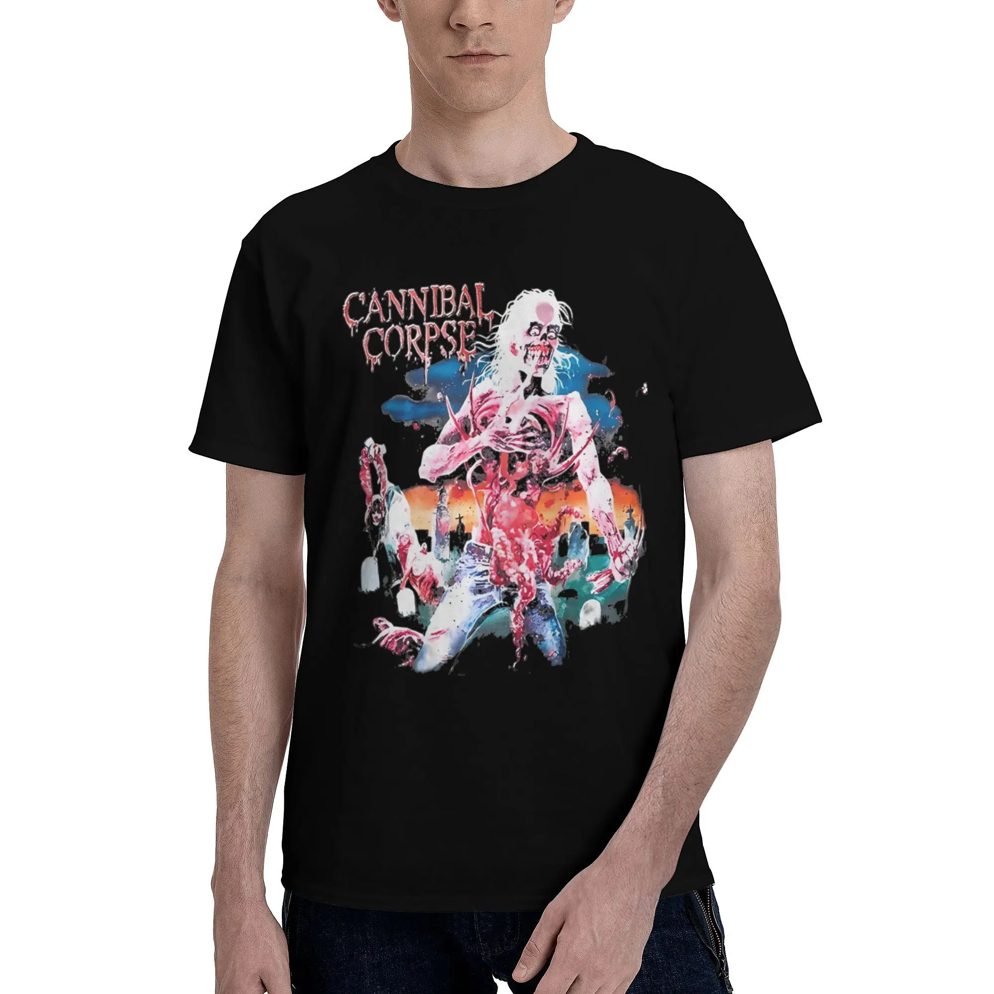 Eaten Back Life Printed T Shirt Men Women Cannibal Corpse Pure Cotton Tee Shirt Clothes YD001
Eaten Back Life Printed T Shirt Men Women Cannibal Corpse Pure Cotton Tee Shirt Clothes YD001