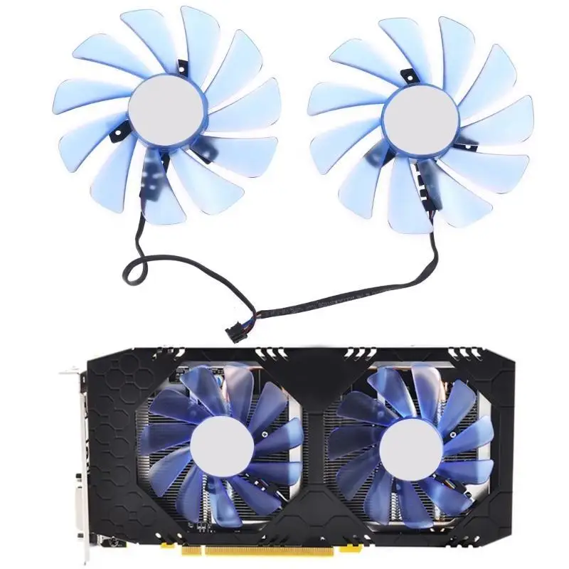 652F 4Pin VGA Fan Replace Graphics Card Cooling Fan for HIS RX RX570 RX580 RX588
652F 4Pin VGA Fan Replace Graphics Card Cooling Fan for HIS RX RX570 RX580 RX588