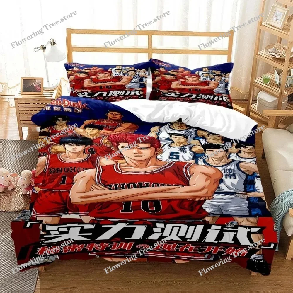 Slam Dunk Digital Print Polyester Bedding Sets Covers Boys Bed Linen Set For Teens Bedding Set Bed Comforter Set
Slam Dunk Digital Print Polyester Bedding Sets Covers Boys Bed Linen Set For Teens Bedding Set Bed Comforter Set
