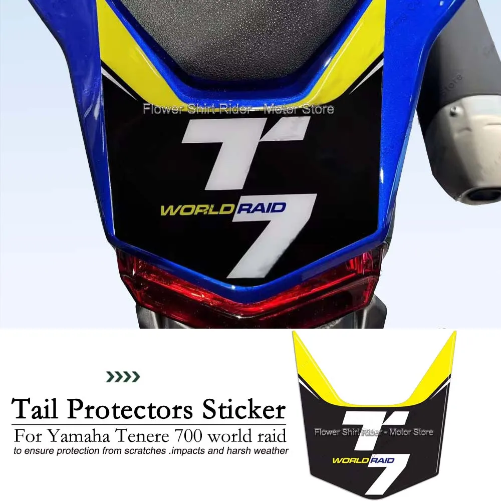 3D Resin Sticker Waterproof Scratch-Resistant Motorcycle Tail Protective Sticker for Yamaha Tenere 700 world raid 2022-2024
3D Resin Sticker Waterproof Scratch-Resistant Motorcycle Tail Protective Sticker for Yamaha Tenere 700 world raid 2022-2024