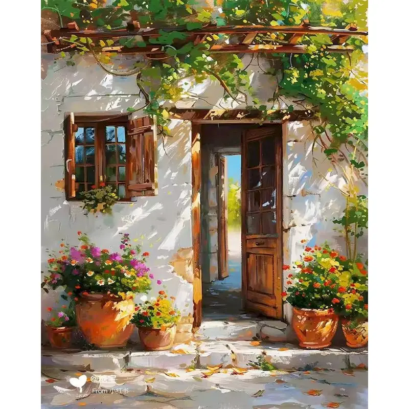 GATYZTORY Painting By Numbers For Adults DIY Kits Countryside Scenery Acrylic Paint DIY Canvas Painting Drawing Coloring By Numb
GATYZTORY Painting By Numbers For Adults DIY Kits Countryside Scenery Acrylic Paint DIY Canvas Painting Drawing Coloring By Numb
