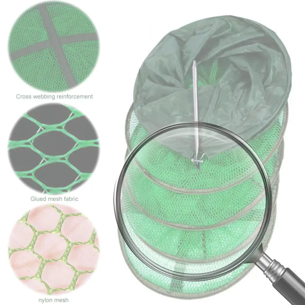Телескопическая рыболовная сеть-ловушка из нержавеющей стали, складная, для рыбалки на открытом воздухе
Телескопическая рыболовная сеть-ловушка из нержавеющей стали, складная, для рыбалки на открытом воздухе